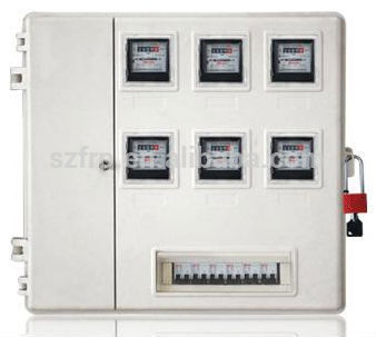 FRP meter box/ FRP water meter box / Fiberglass dustproof dampproof meter box
