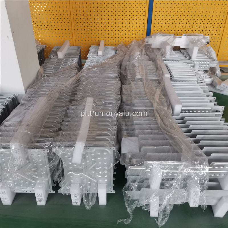 3003 lutowany aluminiowy radiator chłodzony wodą