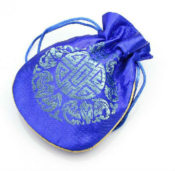 Jewelry custom satin gift pouch