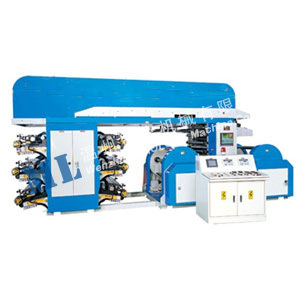 ML Doctor Blade Type 6 Colors Flexographic Printing Machine