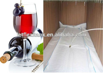 QingDao LET flexitank for wine to transport or storage