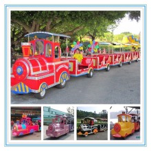 Amusement Park Rides Electric Mini Tourist Train/Mall Train/Used Trackless Train For Sale