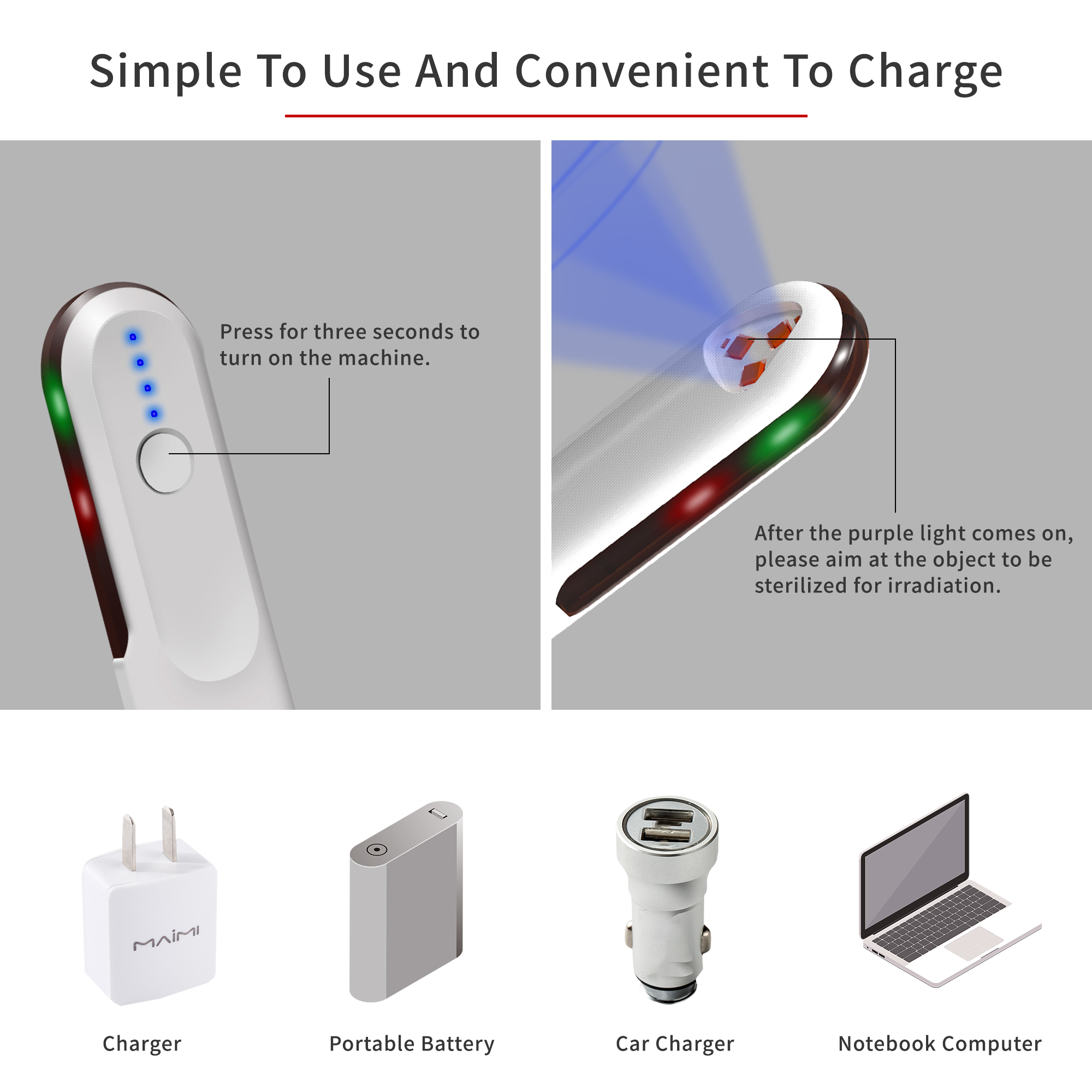 New Design uv lamp air home sterilization no minimum order