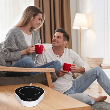 Smart Electric Mug Warmer Pad with Thermostat - USB Desk Warmer