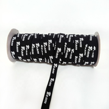 Custom Printed Elastic Neck Tape for Sports