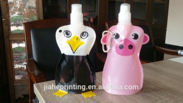 liquid abnormal shape spouted pouch standing up packaging bags