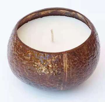 Biodegradable Natural Coconut Candle Bowls Decorative Bowls