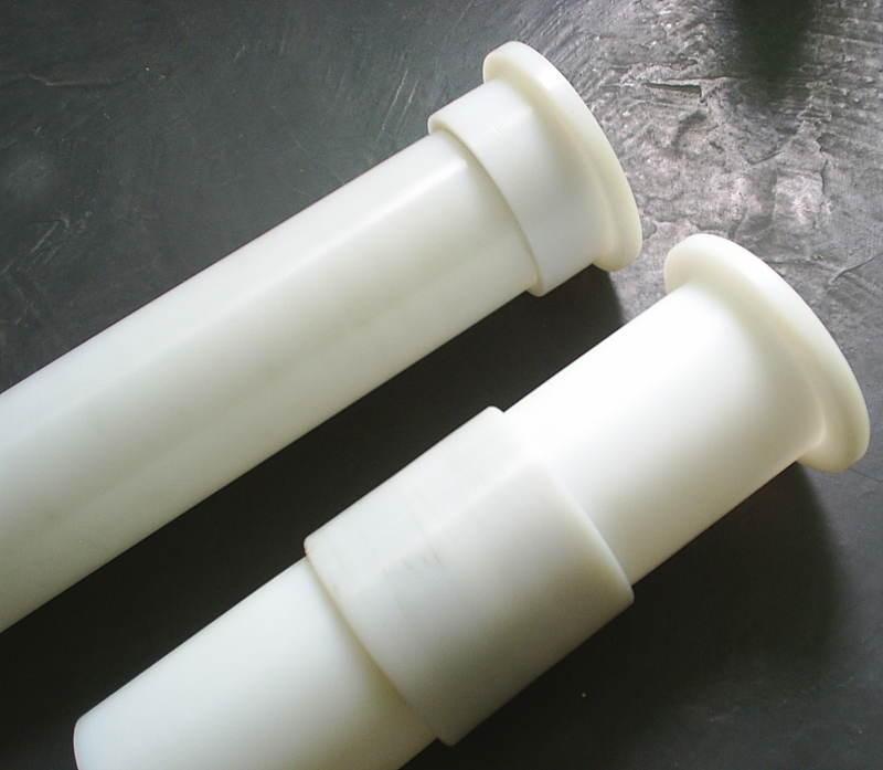 Uhmwpe White Bushing Tube