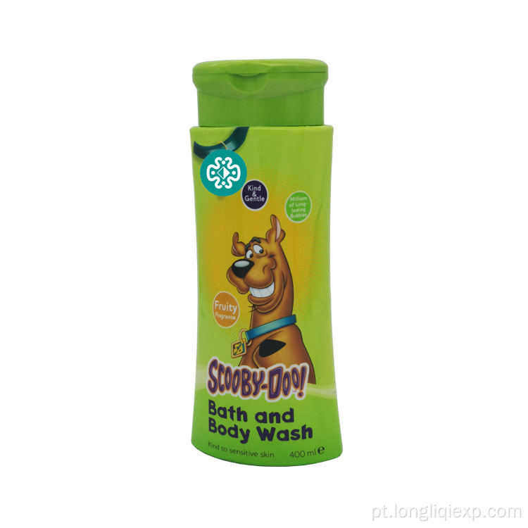 Gel de banho para lavagem corporal com brilho da marca 400ML personalizado