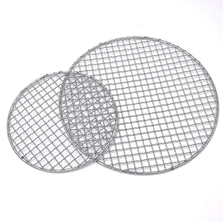 Outdoor Camping Bushcraft Backpacker's Grill Grate ,BBQ Welded Stainless Steel Mesh