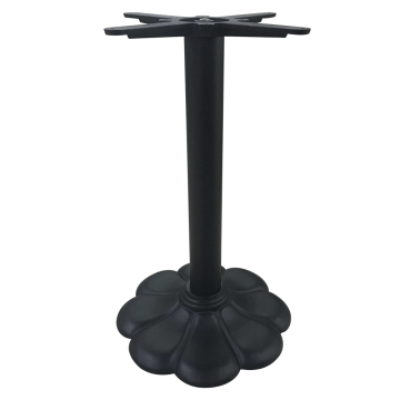 Decorative Cast Iron Flower Table Base Sturdy Support for Home Commercial Tables