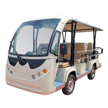 14-Passenger Smart Electric Sightseeing Bus for Park Tours: A Small Seater Automobile