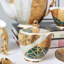 ceramic coffee cup pot and saucer sets