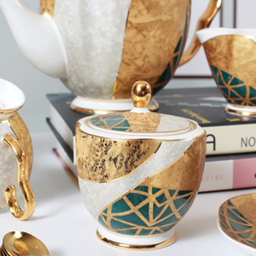 ceramic coffee cup pot and saucer sets