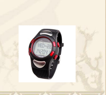 wrist multi function wrist heart rate pedometer with stopwatch. Heart rate watch with stopwatch