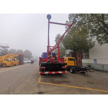 Dongfeng high-altitude ladder loading truck aerial ladder