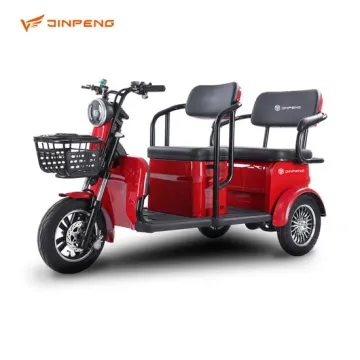 Three-Wheel Electric Scooters with Pedals for Elderly and Disabilities