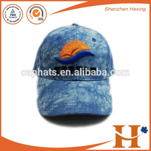 2016 China factory wholesale washed and distressed jeans baseball cap hot blue sexy photos