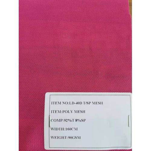 colorful poly spandex mesh