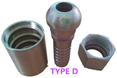 China supplier reusable hydraulic hose fittings