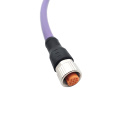 Svlec m12 cable de conexión femenina