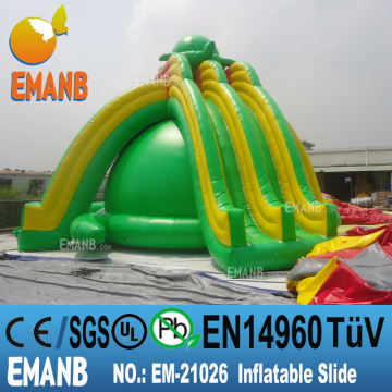 2558 USD inflatable turtle, giant inflatable water slide for adult