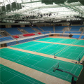 Kundenspezifische PVC-Sportboden-Platzabdeckung Indoor-Kunstrasen-Badminton-Tennis-Basketballplatz