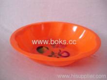 Orange Hotselling Round Plastic Candy Plates?