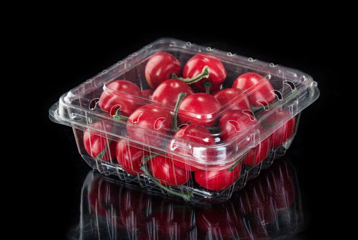 Stackable Transparent Fruit Packaging Box