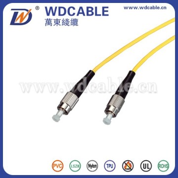 Wan Dong Exporting Factory FC to FC Single /One Core Single Mode Optical Fiber Cable