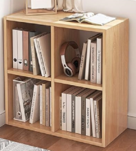 Wood Open Display Floor Bookshelf Storage Organizer Library