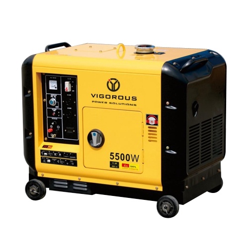 9KW Silent Commercial Diesel Power Generators For Sales