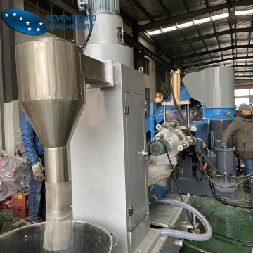 Compactor feeder Pellet Plastic Film Bags Recycling Machine