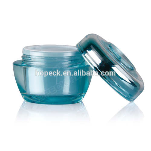 Round shape acrylic cream jar, 50g, HPK-SKINP15-00002W