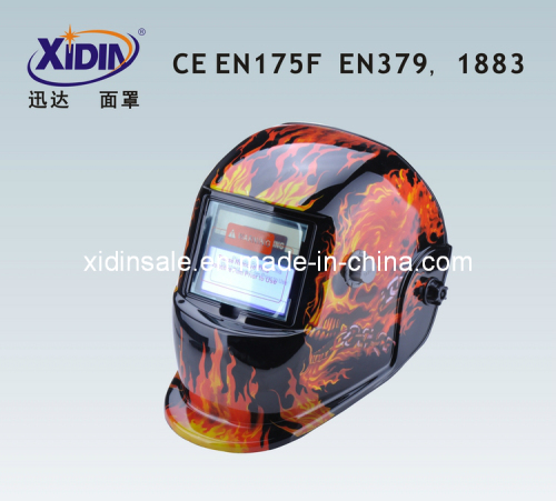 Welding Helmet (XDH6-700 Flame Skull)