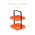 APEX Double Layers Orange Color Acrylic Tray