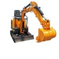 Pequeña excavadora hidráulica china de la excavadora micro 0.8ton