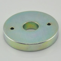 N35 strong ring rare earth neodymium magnet with two hole