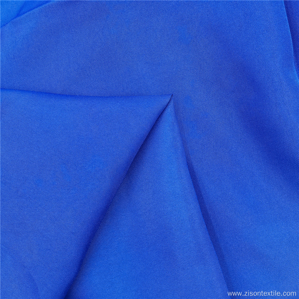 Plain Woven Polyester Dyed Pongee Fabrics For T-shirts