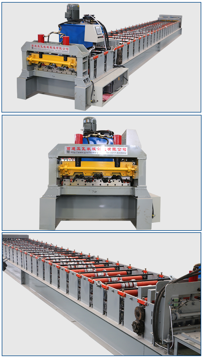 galvanized plate making floor decking cold rolling plate making forming machine