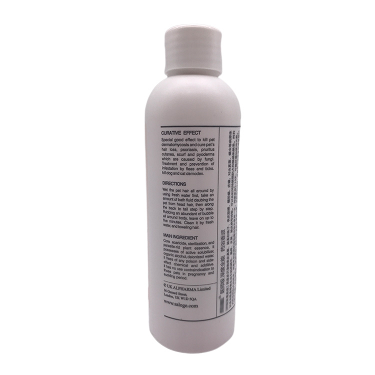 Wholesale natural organic pet dog shower gel dog private label shampoo