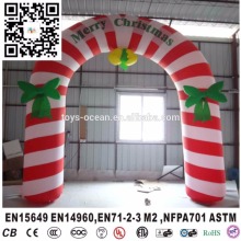 2016 New Advertising Christmas Decoration Inflatable Christmas Xmas Gift Arch Arches