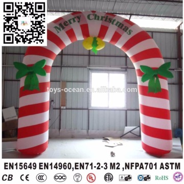 2016 New Advertising Christmas Decoration Inflatable Christmas Xmas Gift Arch Arches