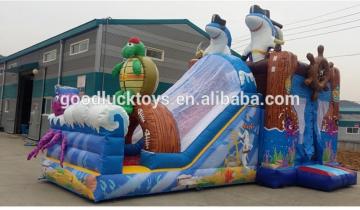 Commercial bouncing castles with slide inflatable bounce house