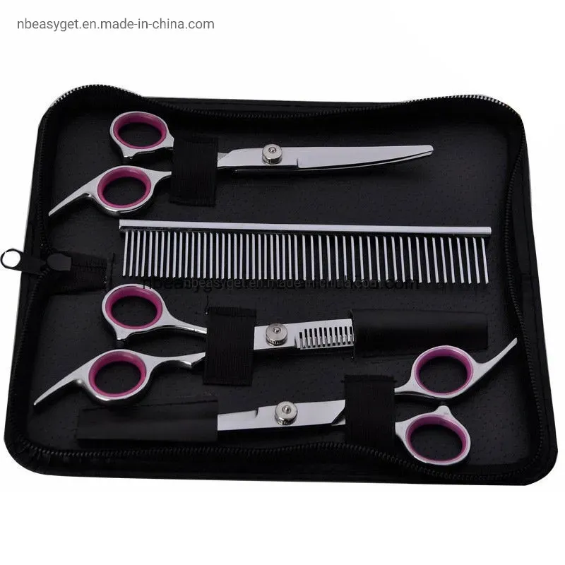 Professional Hair Cutting Tools Set with Black Case
