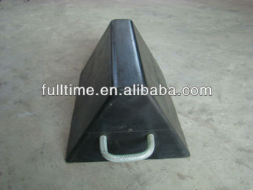 Mining use rubber wheel chocks