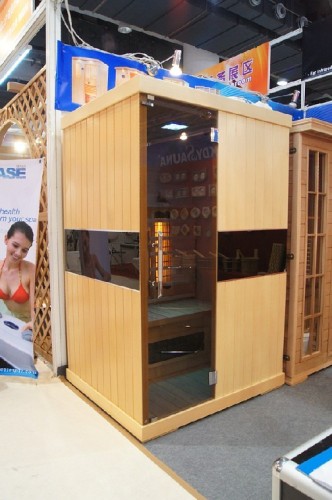 2person infrared ceramic sauna cabin with bluetooth,1700W