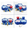 MG-2-R134A R410A Manifold Gauge Set HVAC Kylsystem Auto Luftkonditionering AC-laddning R22 R12 R502 404 AC-mätare