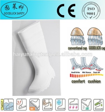 Knee High Farmer PVC Boots PVC Working Safety Boots