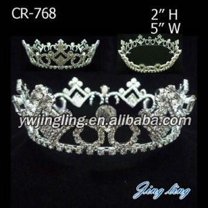 Wholesale Cheap Full Round Pageant Crowns